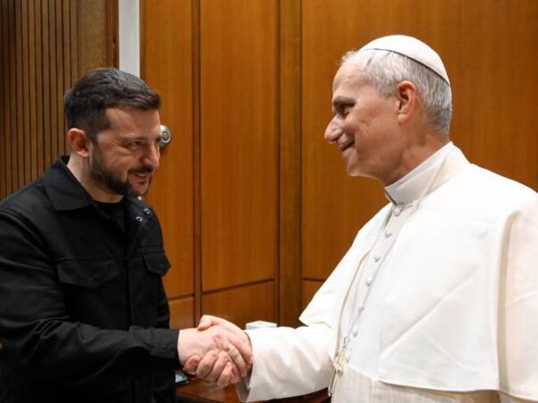 Volodimir Zelenski papa Lav XIV