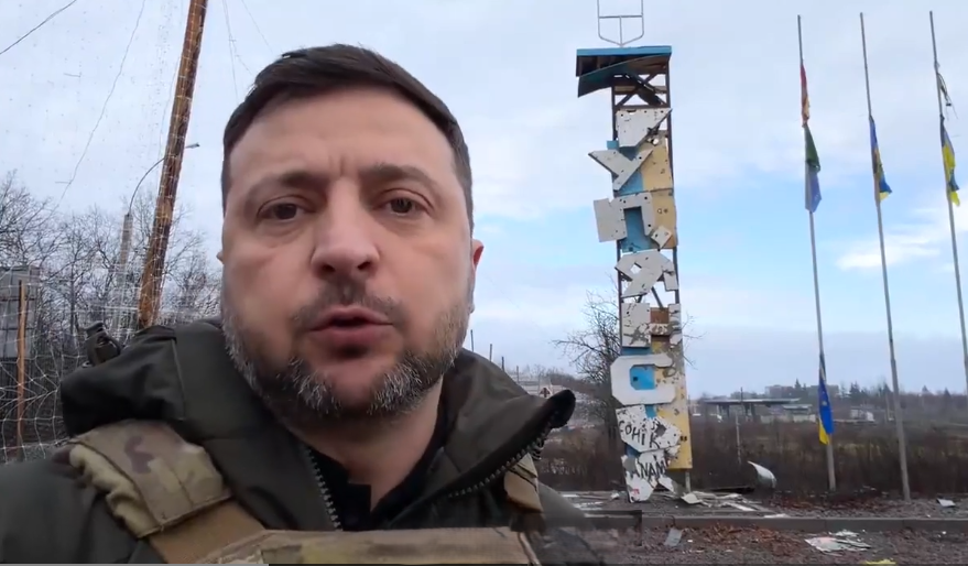 Volodimir Zelenski 12 posjetio je Kupjansk