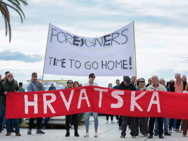 Zagreb netrpeljivost prema strancima  Pixsell