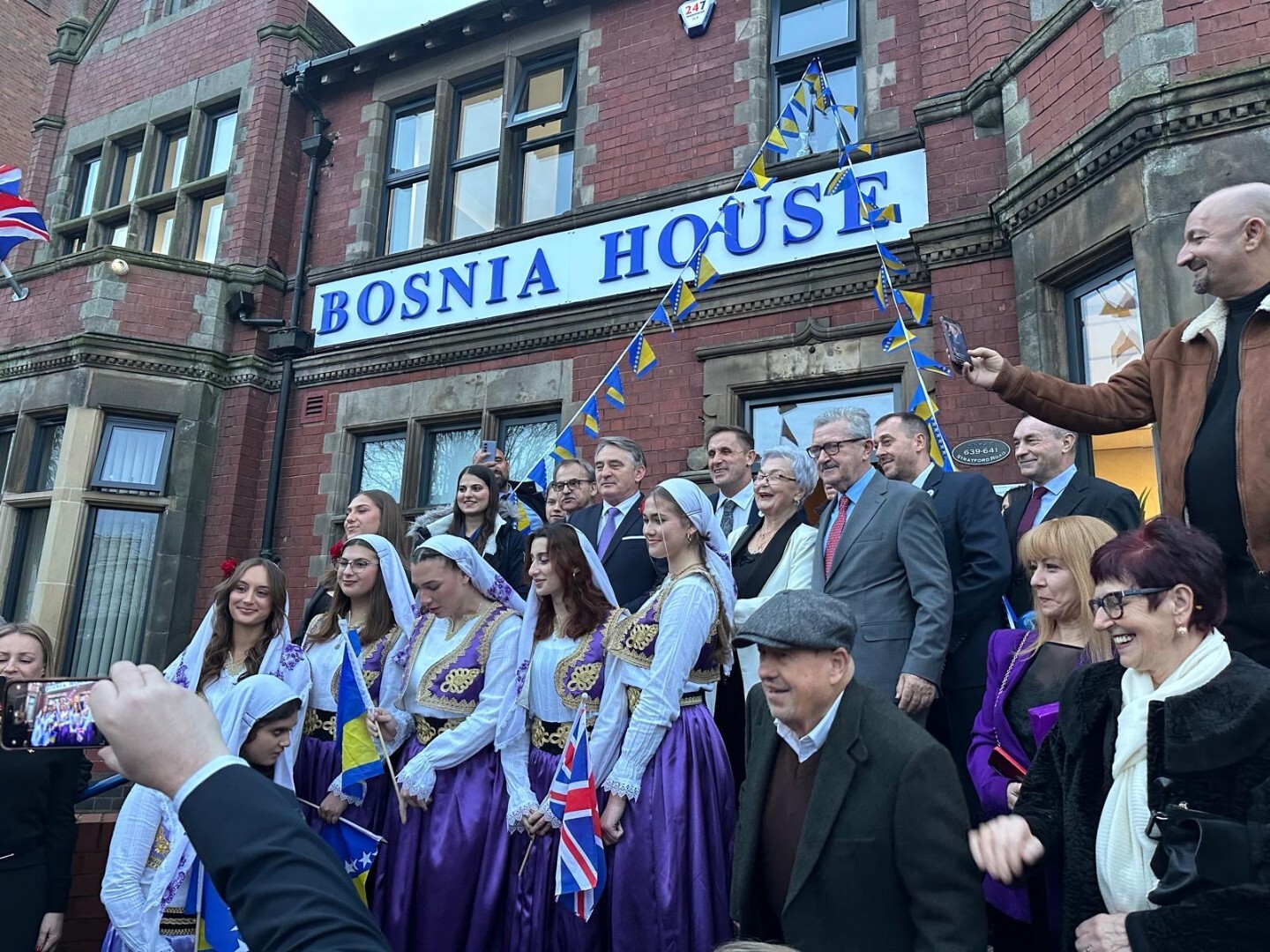 Zeljko Komsic prisustvovao je prijemu u Birminghamu