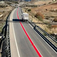Puna crvena linija stigla na evropske putevi