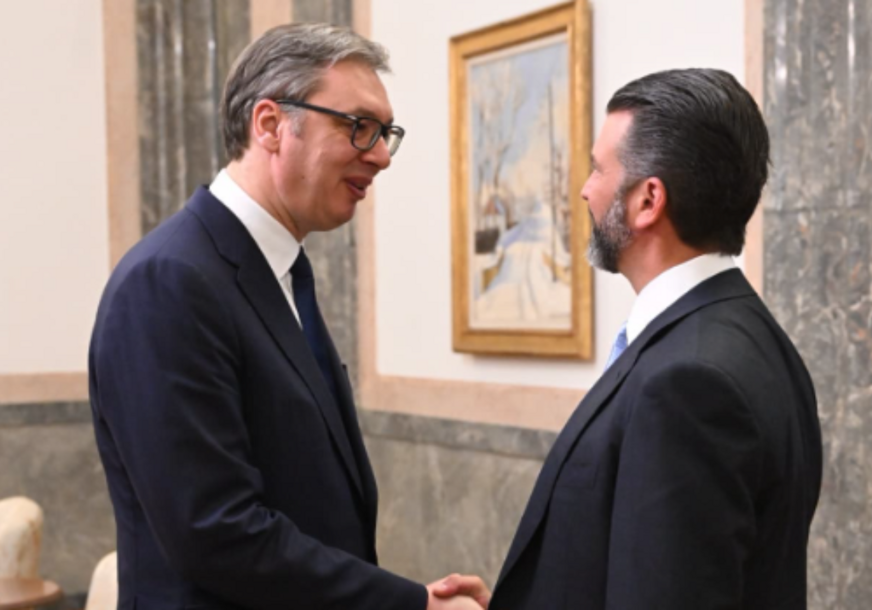 Aleksandar vucic donald tramp junior