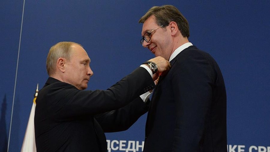 Aleksandar vucic vladimir putin