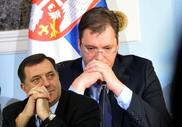 Aleksandar vucic Milorad dodik