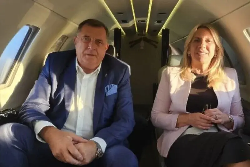 Milorad Dodik. Željka Cvijanović foto dodik x