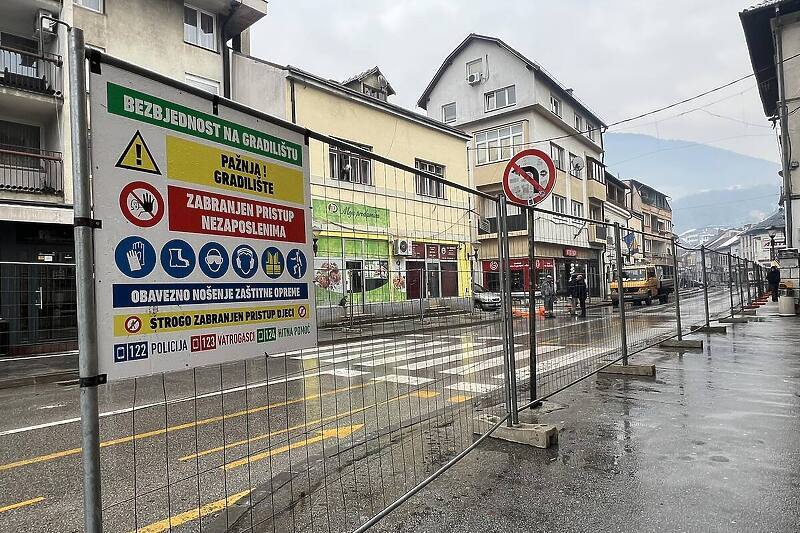 Travnik rekonstrukcija glavne ulice