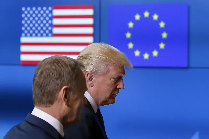 Donald Trump eu Evropska unija Foto: EPA-EFE