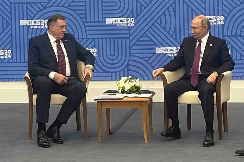 Milorad Dodik Vladimir Putin