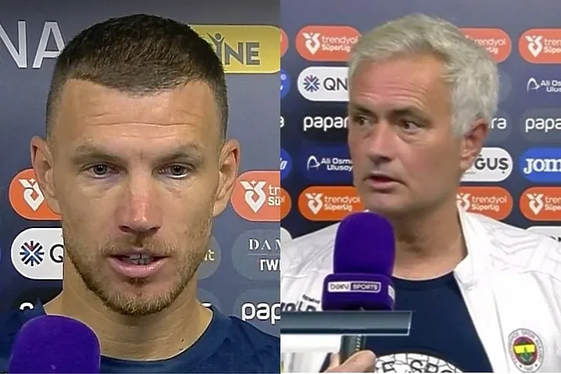 Edin Džeko Jose Mourinho