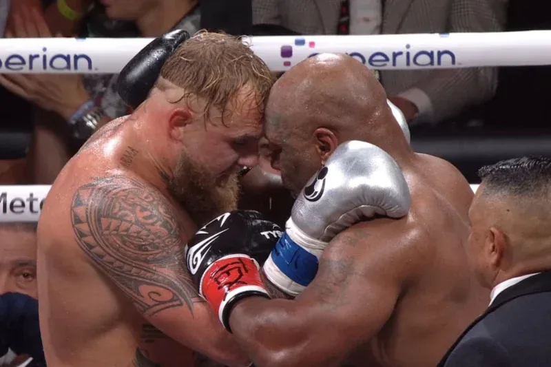 Mike Tyson Jake Paul