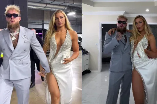 Jake Paul i Jutta Leerdam (Screenshot/Instagram