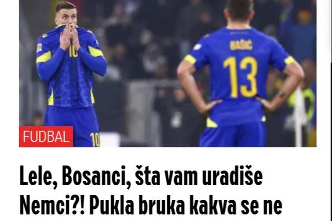 Debakl Zmajeva u Njemačkoj odjeknuo u regionu: "Lele, Bosanci, šta vam uradiše Nijemci?"