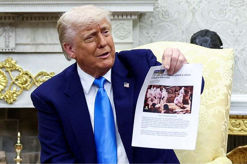 Donald Trump Sporni članak s fotografijom koji je pokazao Trump (Foto: Reuters)