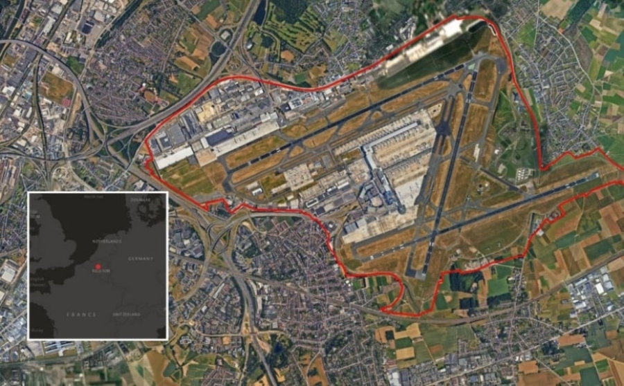 Belgija aerodromi zracni prostor mapa xcom