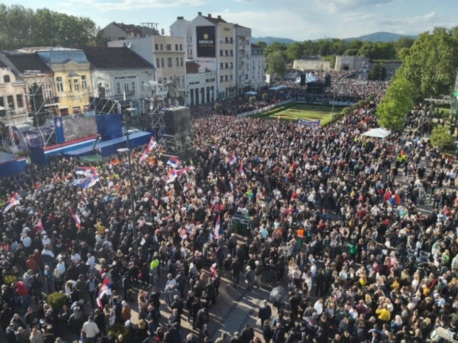 Beograd vucic skup rezimski mediji lagali evo koliko je bilo ljudi na vucicevo