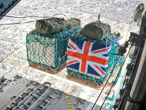 Gaza Britanci dostava pomoći