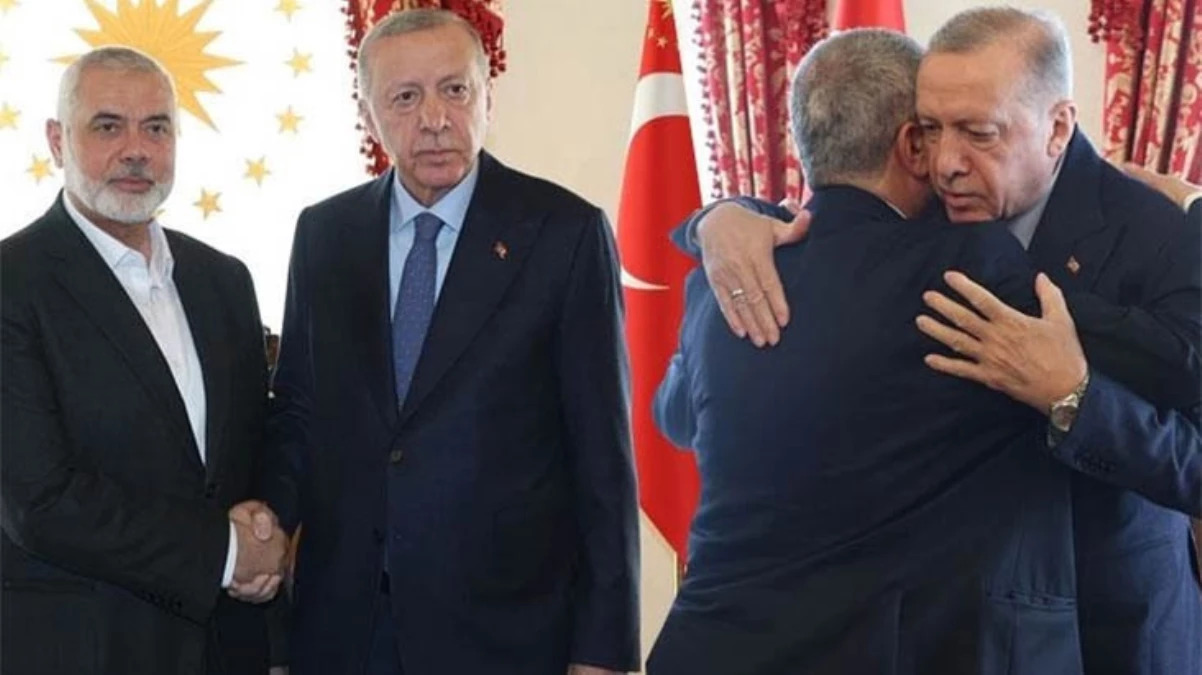 Recep Tayyip Erdogan Ismail Haniyeh