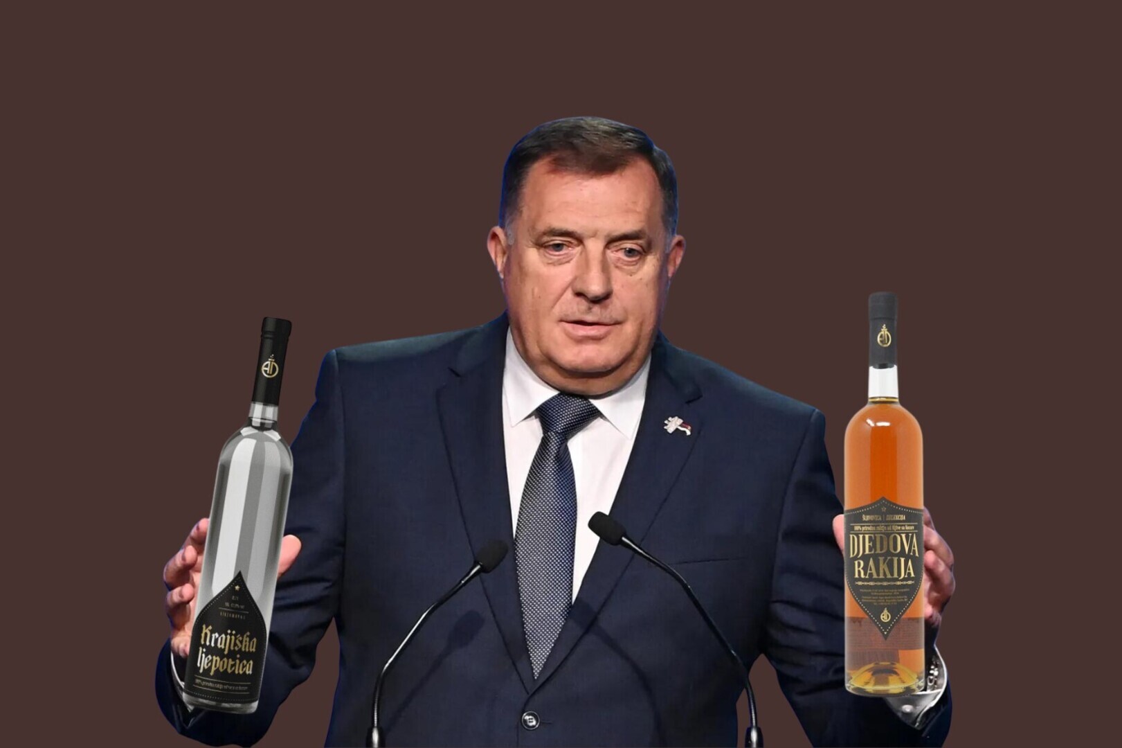 Milorad Dodik rakija