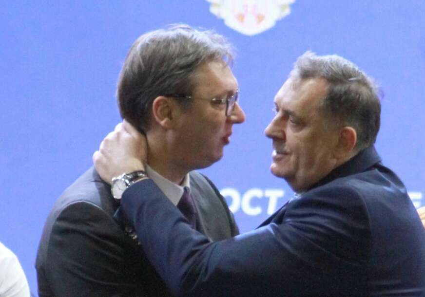 Milorad Dodik i Aleksandar vucic PORTALLUCA.ME