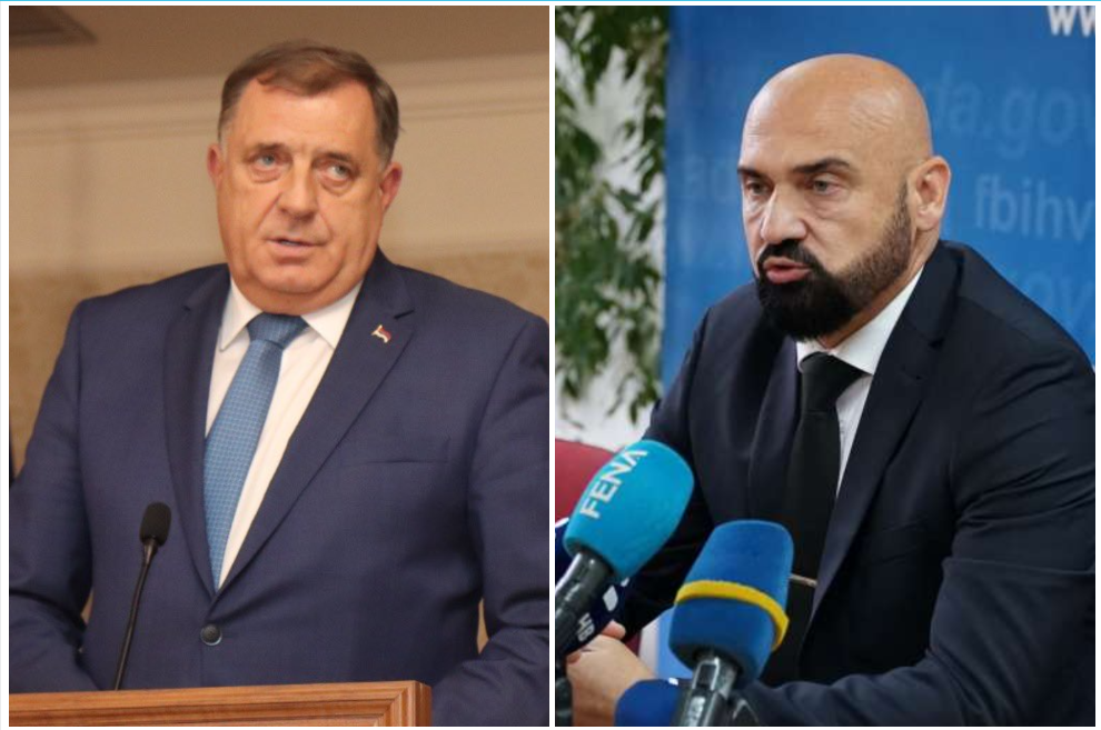 Milorad Dodik ramo isak