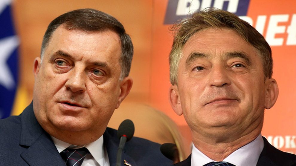 Milorad Dodik Zeljko Komsic