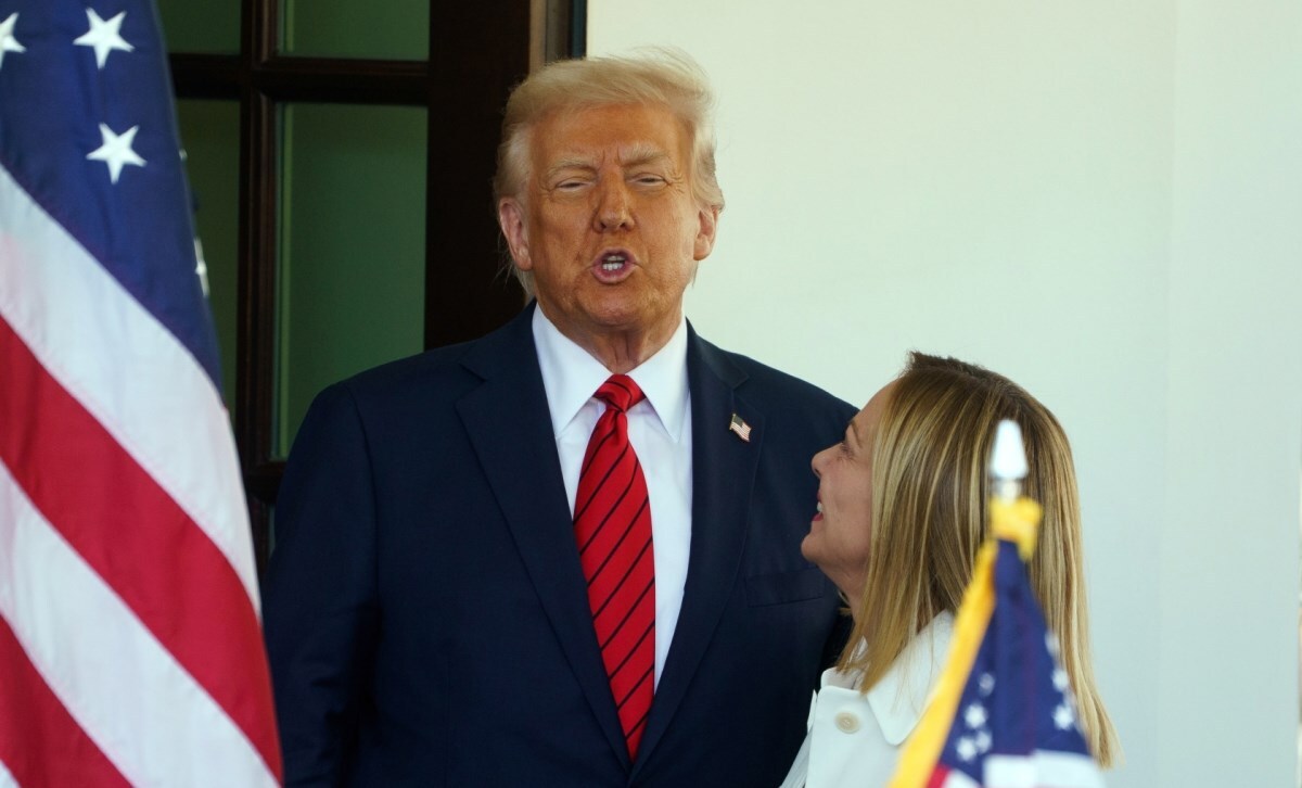 Donald Trump gorgia meloni