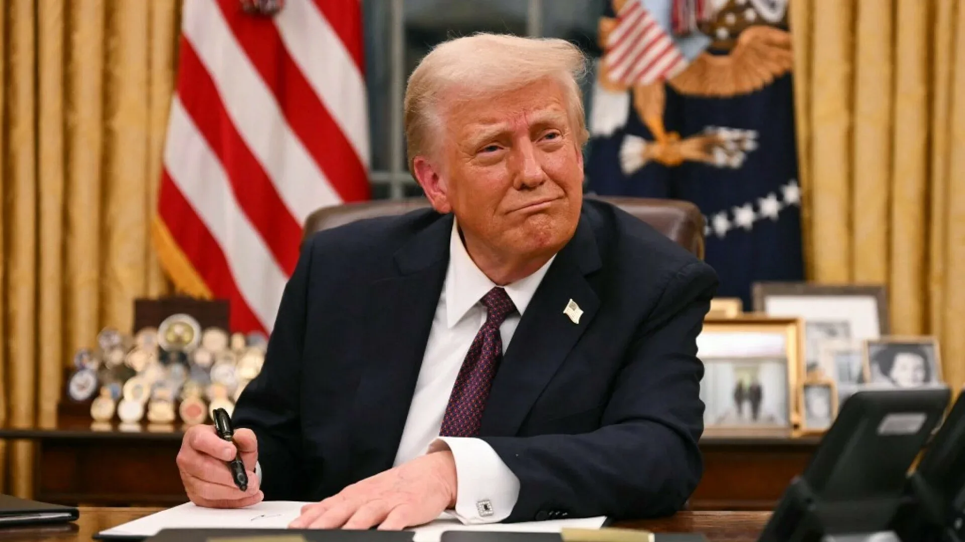 Donald trump potpis
