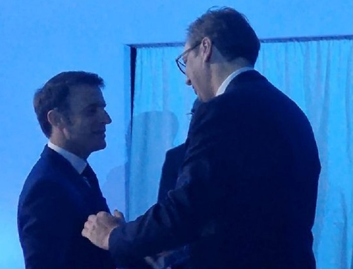 Emanuel makron Aleksandar vucic instagram