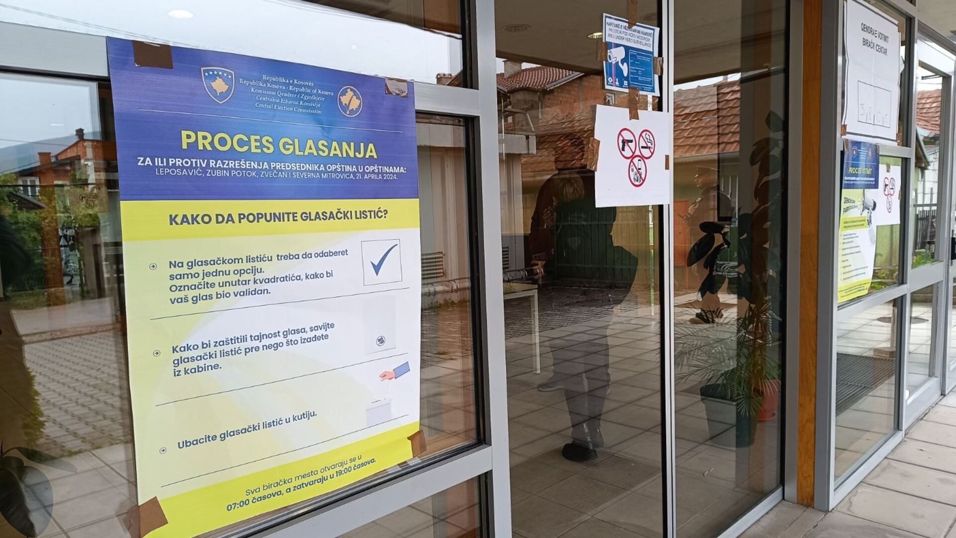 Kosovo glasanje u općinama Sjeverne Mitrovice