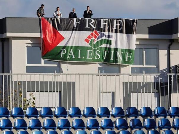 Fudbalski savez srbije kaznio novi pazar zbog podrske palestini