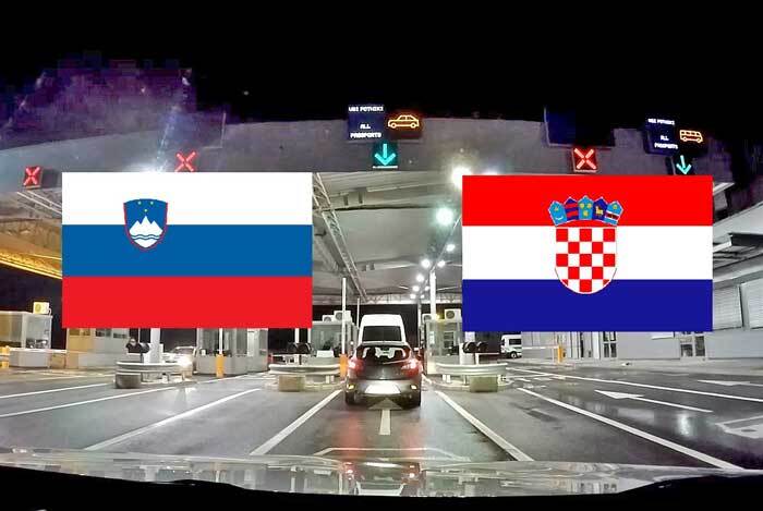 Granica hrvatska slovenija noc