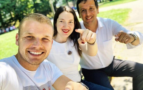 Jelena Trivić, Draško Stanivuković Nebojša Vukanović