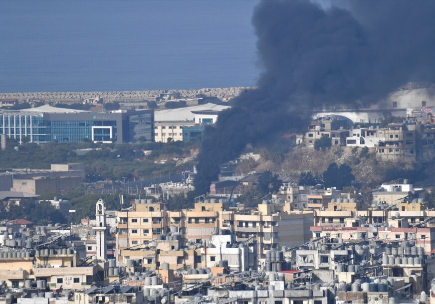 Izrael napad bejrut foto Houssam Shbaro anadolija 3 1 872x610