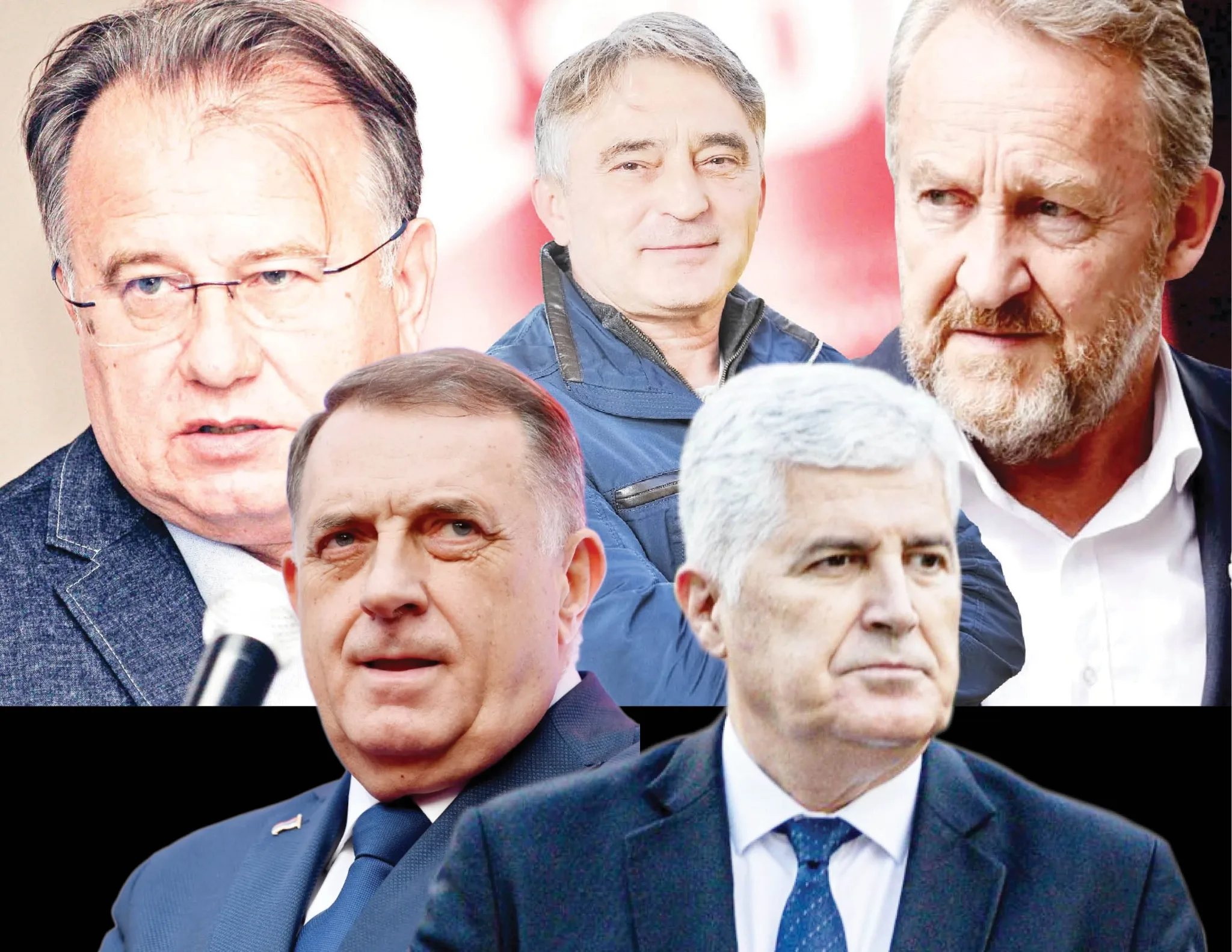 Milorad dodik dragan covic nermin niksic zeljko komsic bakir izetbegovic