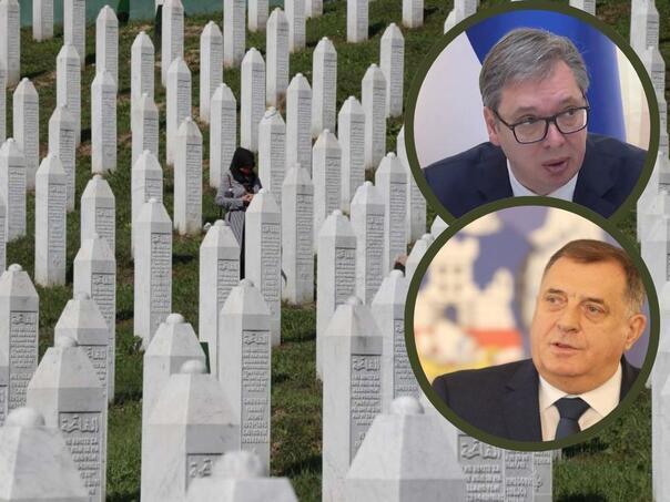 Srebrenica Milorad Dodik Aleksandar Vučić