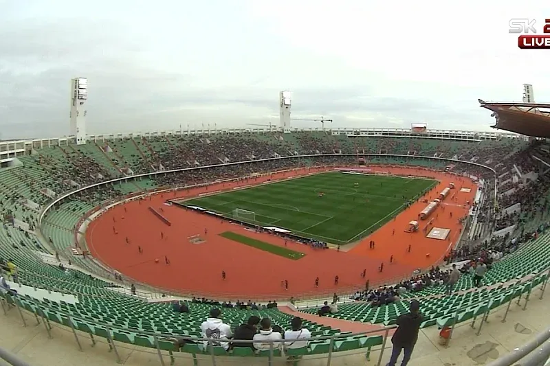 Nogometna reprezentacija Egipta Africki kup nacija Stadion u Agadiru uoči početka utakmice (Foto: Screenshot)