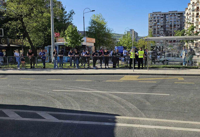 grbavica KONTROLE NAVIJAČA ISPRED GRBAVICE sport1