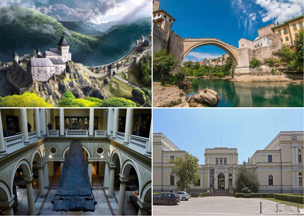 Bobovac, Stari most, prahistorijski čamac, Zemaljski muzej
