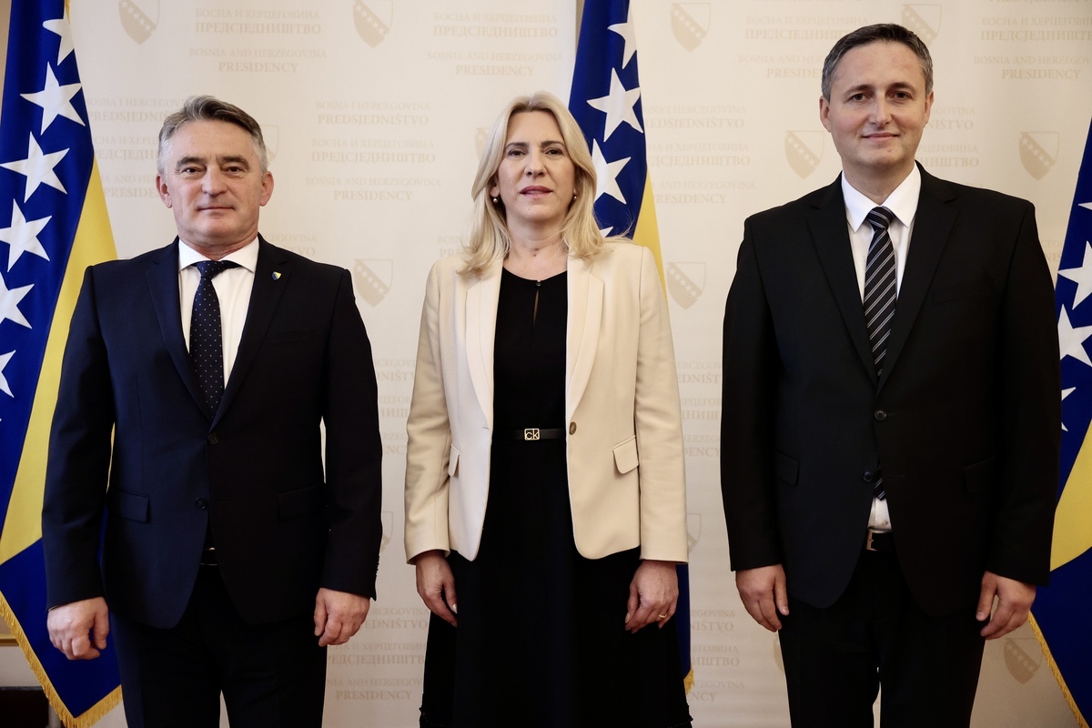 zeljko komsic Željka Cvijanović denis becirovic