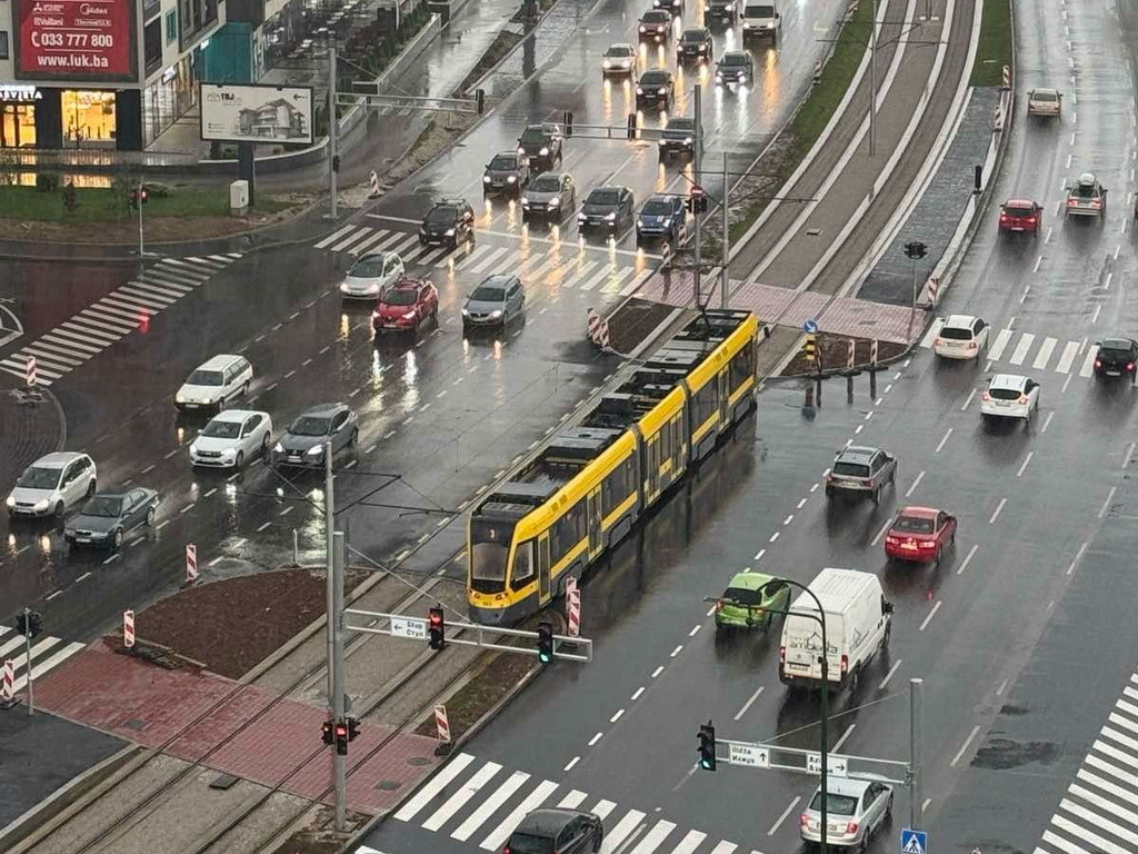 Sarajevo Raskrsnica Stup tramvaj