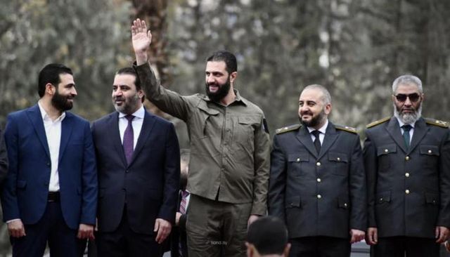 Ahmed al-Sharaa Sirija proslava pada Asada 0