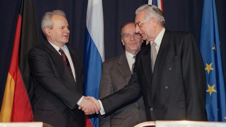 Slobodan milosovic franjo tudman alija izetbegovic