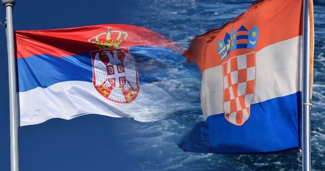 Srbija hrvatska zastave