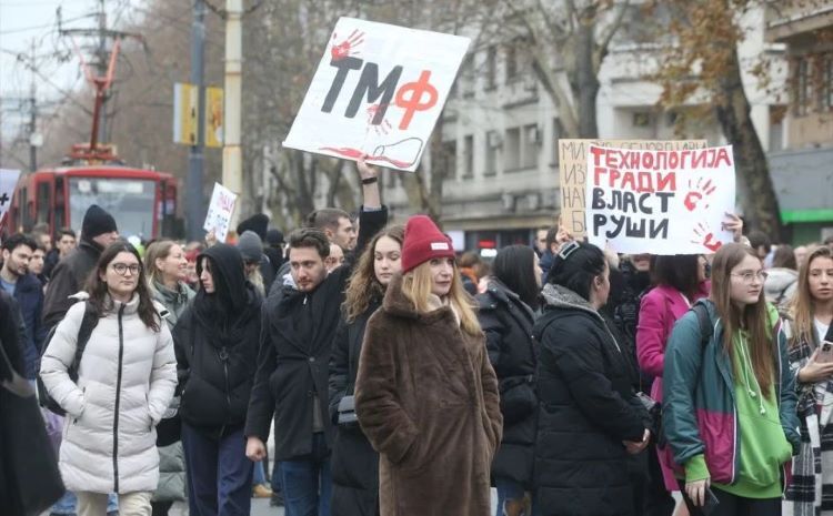 Srbija protest studenti1