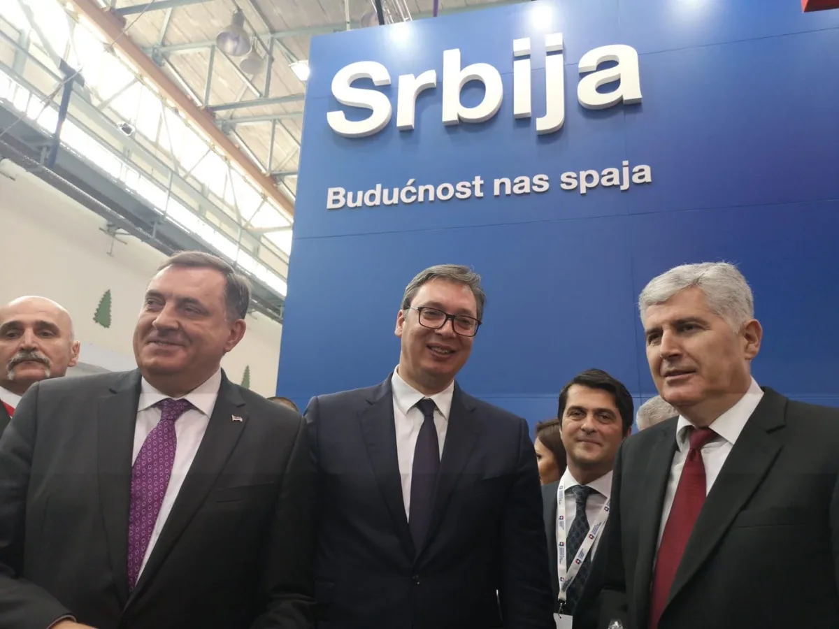 Aleksandar Vučić Milorad Dodik Dragan Čović ras