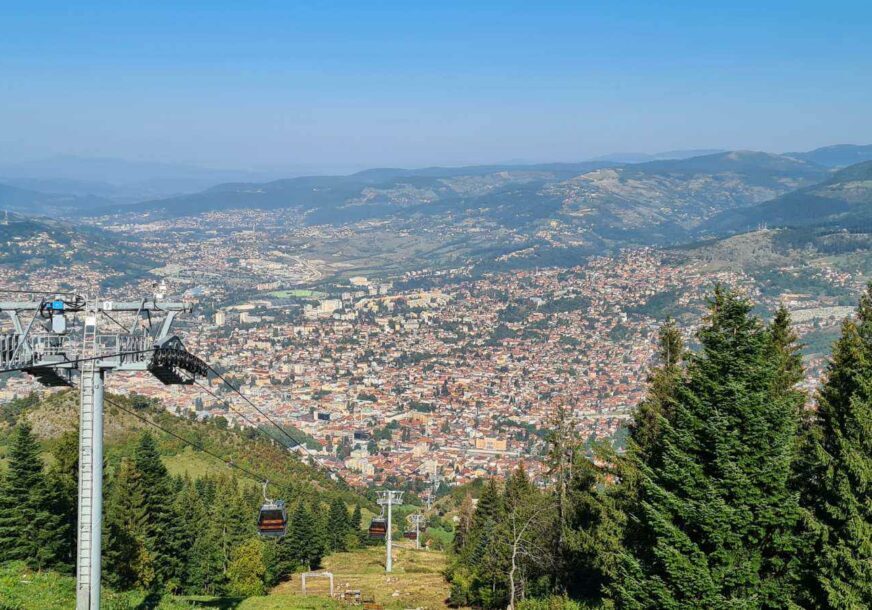 Trebevic vidikovac pogled sarajevo sunce 9 872x610