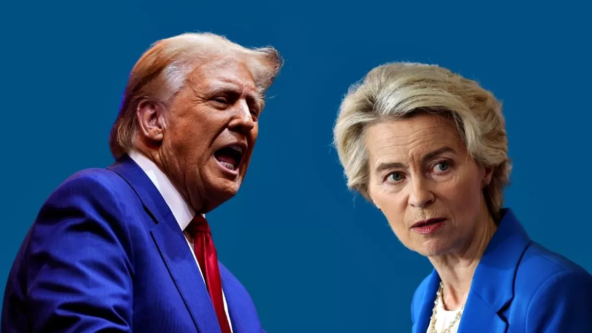 Ursula von der leyen donald trump
