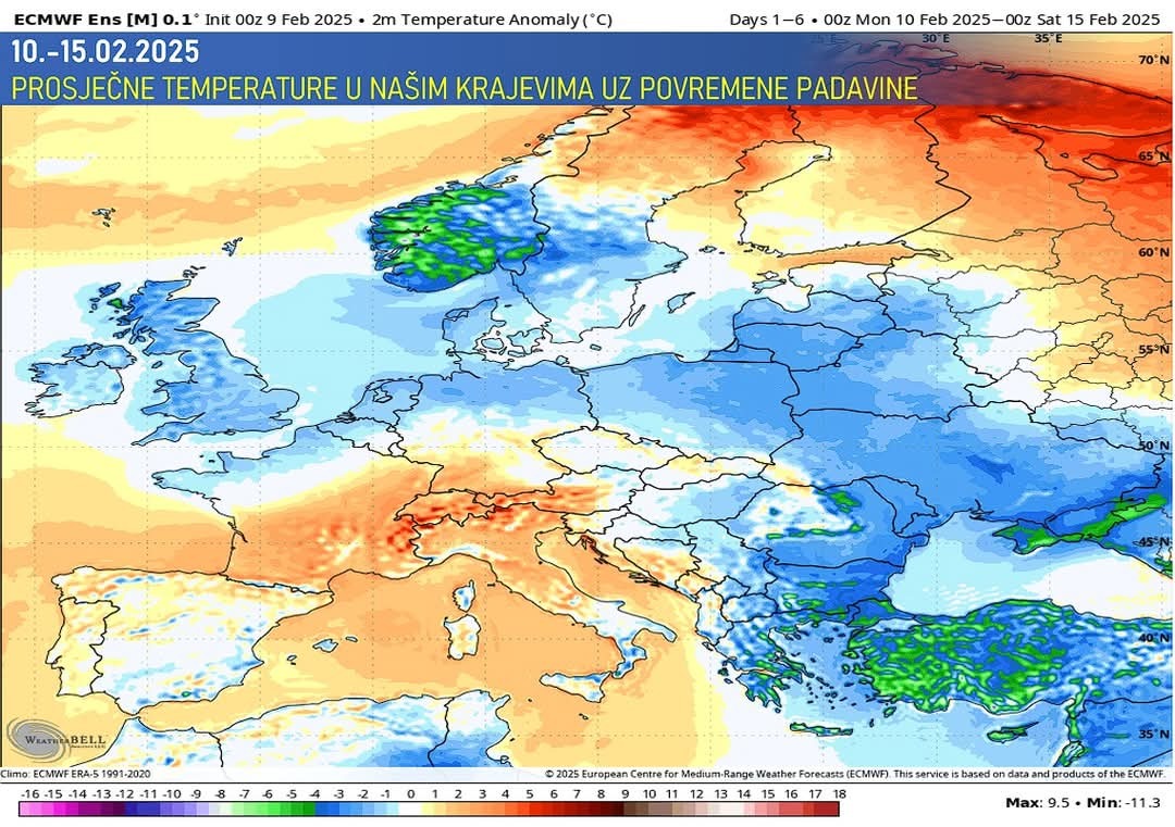 Vremenksa prognoza