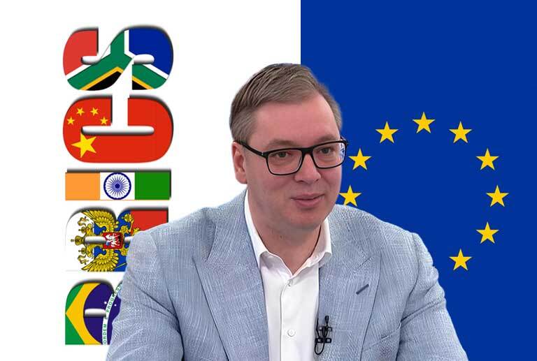 Aleksandar Vučić brics vs eu