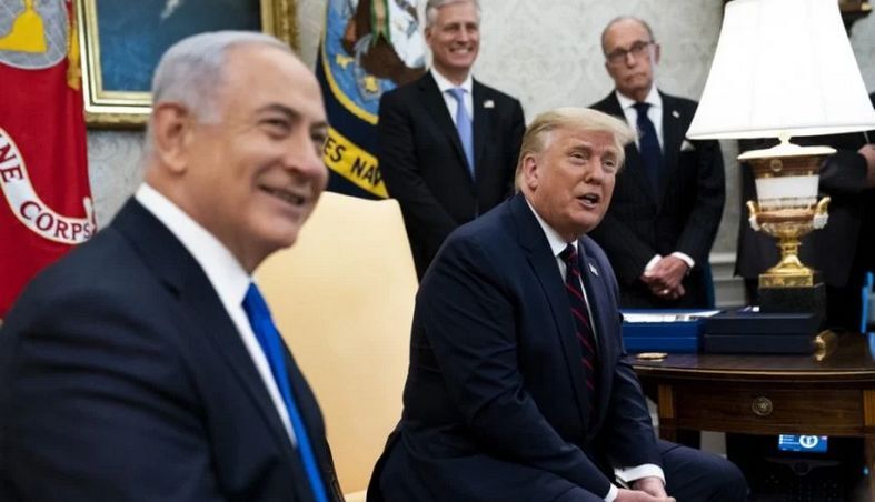 Zrump netanyahu